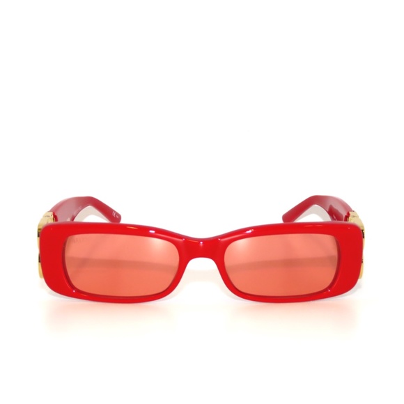Balenciaga BB0096S 0096S 003 Red Gold Sunglasses 0096 main image 5